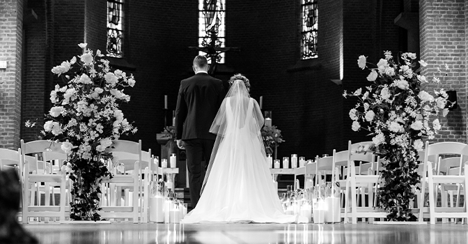 Een onvergetelijke huwelijksdag bij Kloosterhotel Willibrordhaeghe