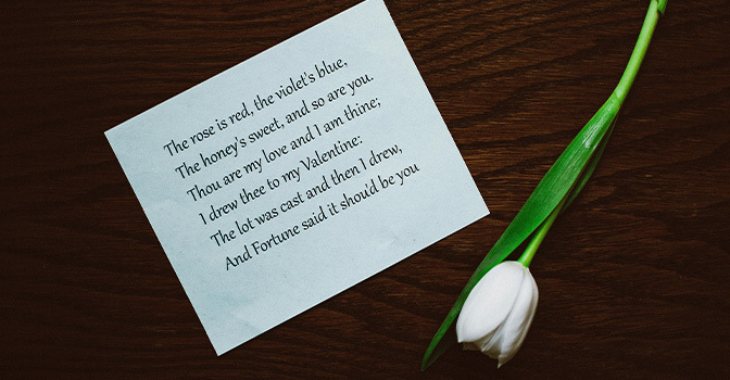 Hoe schrijf je een huwelijksgedicht?