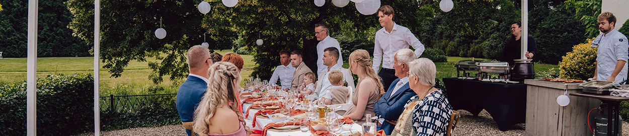 Tijdens het diner